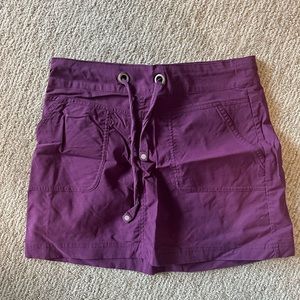 Prana purple skirt